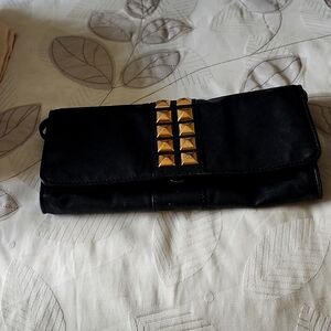 Michael Kors black and gold Clutch Bag